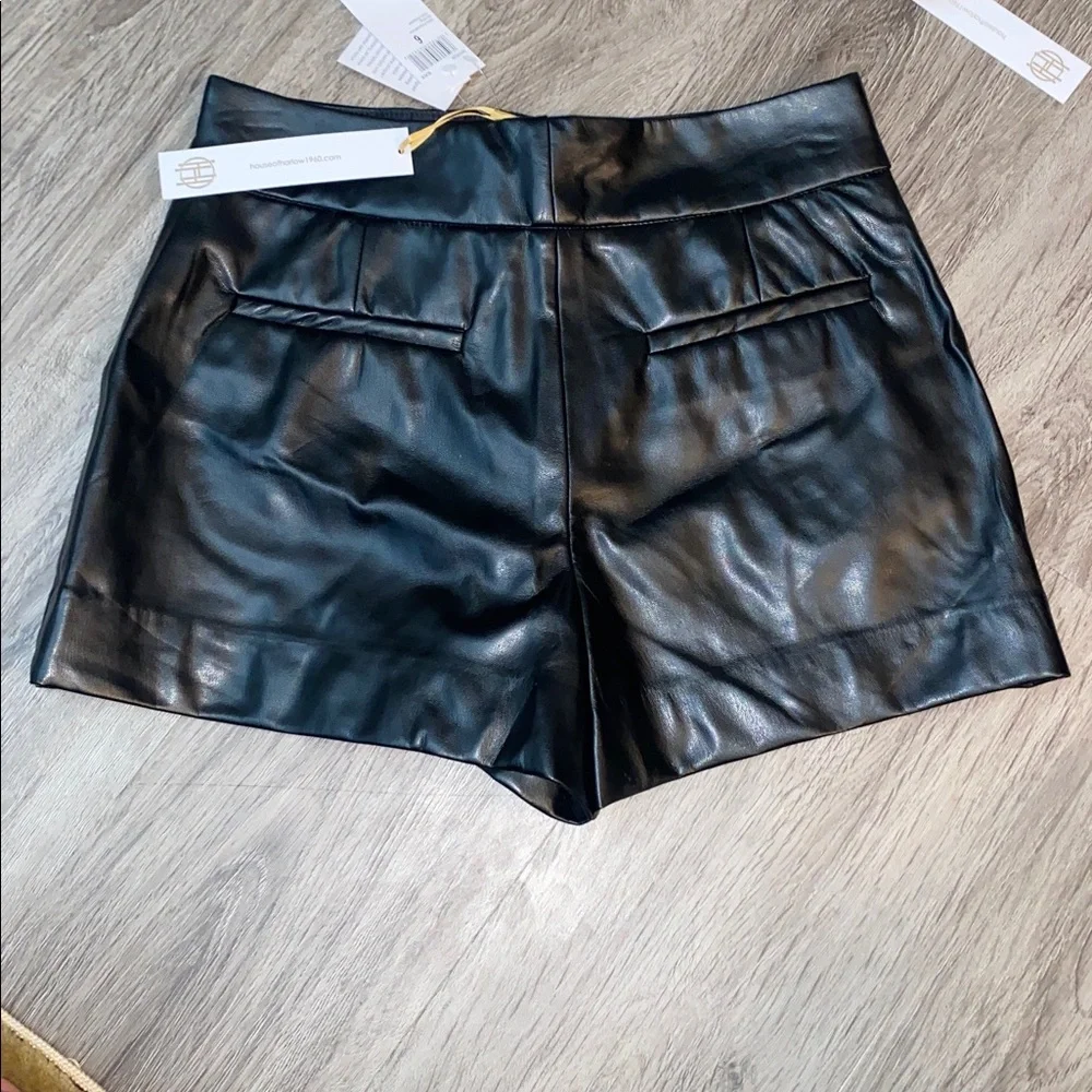 House of Harlow 1960 Vegan Leather Black Set - Picture 3 of 9